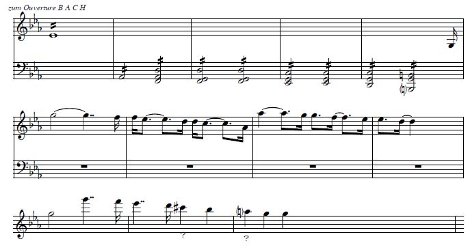 第10交響曲スケッチ譜例
